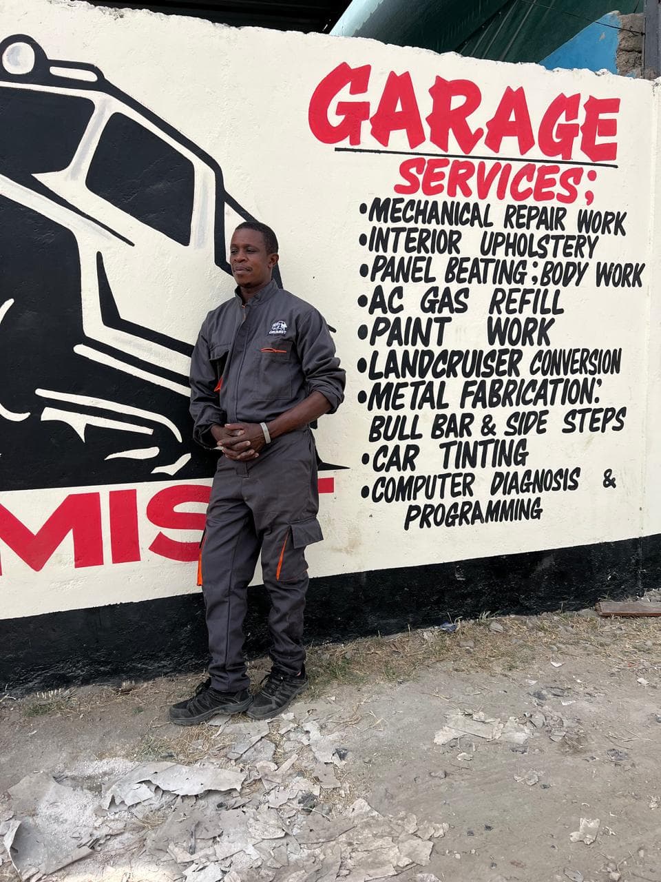 Body & Paint Specialist at DDrumist Auto Garage Nairobi