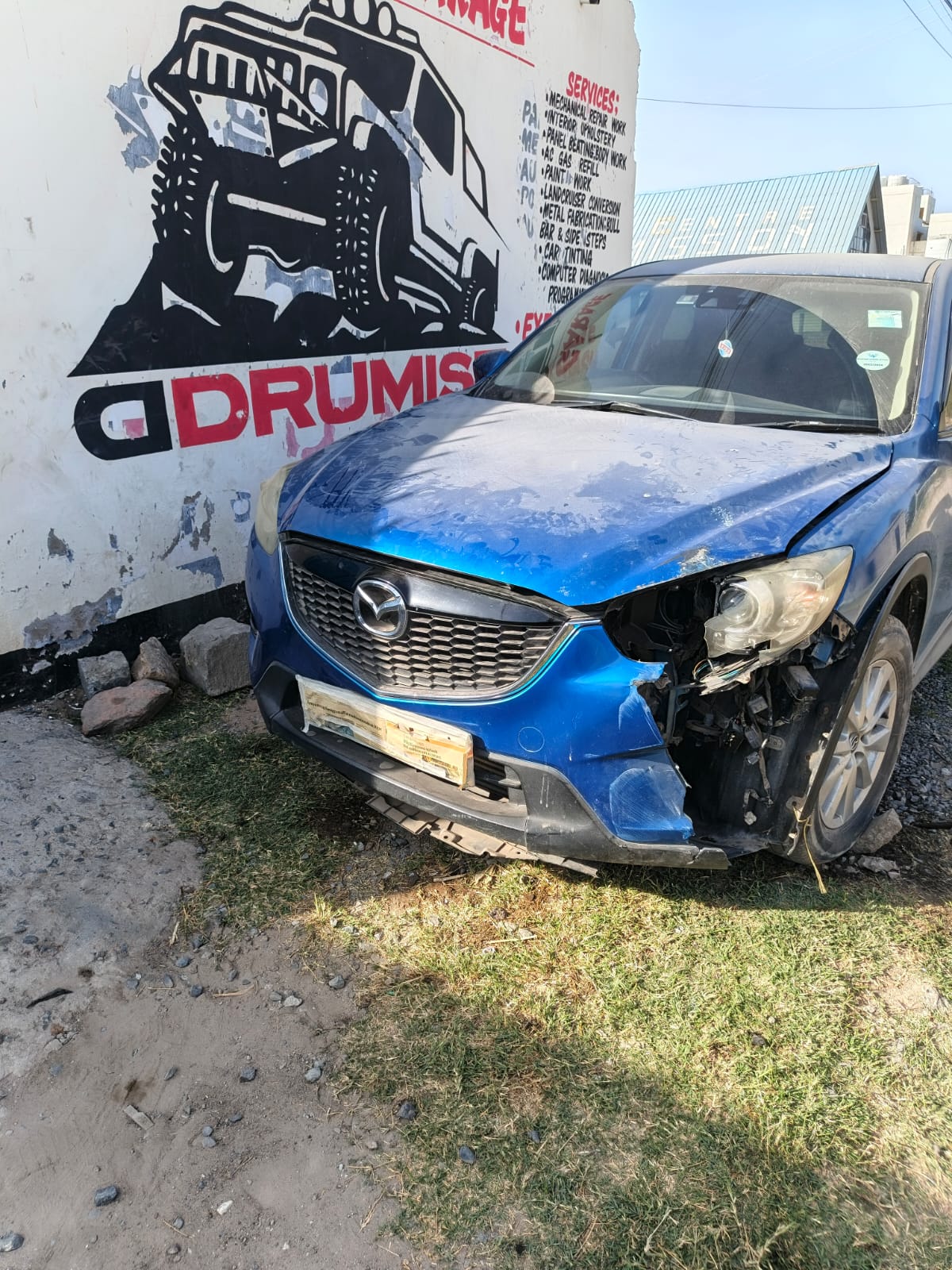 Front End Collision Repair - Mazda CX5 — before